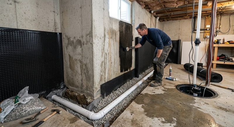 Basement Seepage Repair in Sarasota, FL